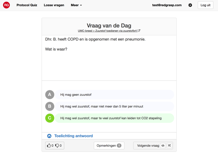 Antwoord Vraag van Vandaag Vraag van Vandaag
