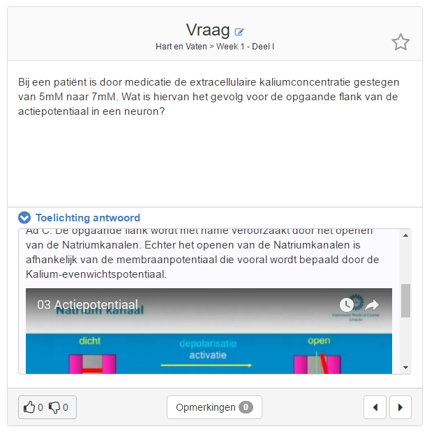 Toelichting met video Toelichting met video
